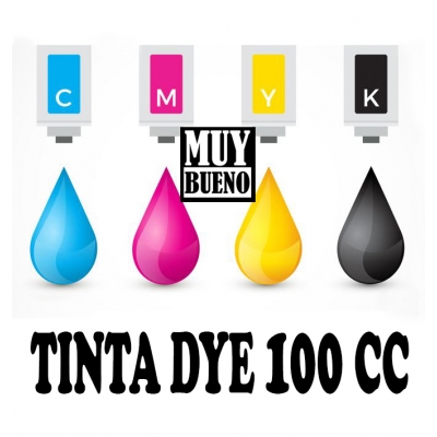 Set de Tinta 4x100 EPS DYE