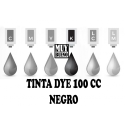 Tinta Negra 100cc HP DYE