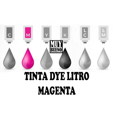 Tinta Magenta Litro BRO DYE