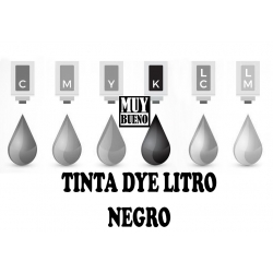Tinta Negra Litro HP DYE