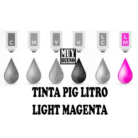 Tinta Light Magenta Litro EPS DYE