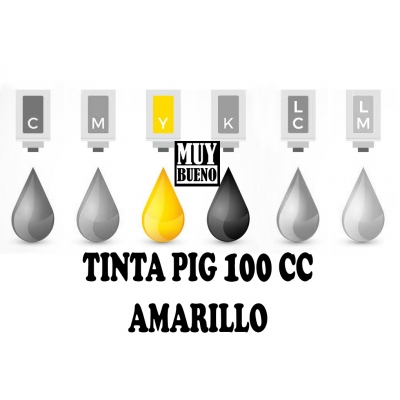 Tinta Amarillo 100cc EPS PIG