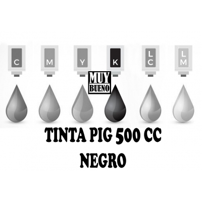 Tinta Negra 500cc EPS PIG