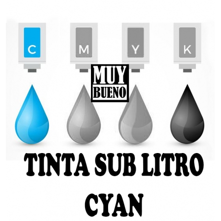 Tinta Cyan Litro EPS SUB